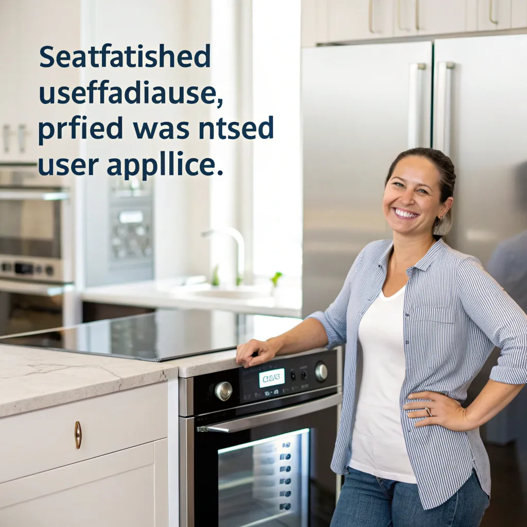 Satisfied appliance user image
